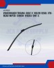 Rear Wiper-Volkswagen Tiguan. Golf V. Volvo XC60. V70-13inch-116502/SWF-S