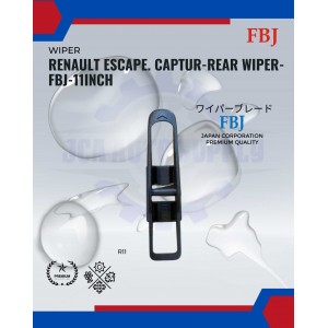 Renault Escape. Captur-Rear Wiper-FBJ-11inch