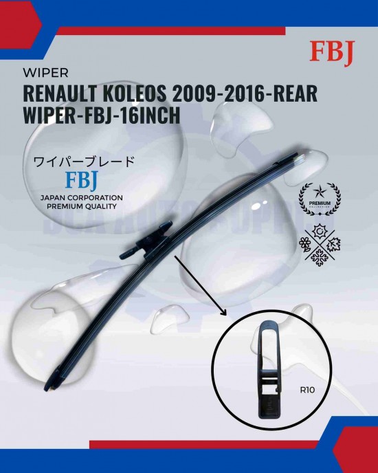 Renault Koleos 2009-2016-Rear Wiper-FBJ-16Inch