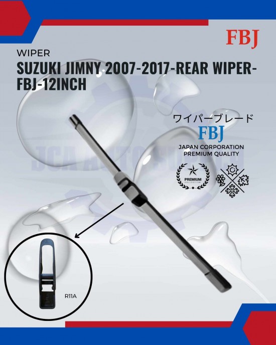 Showing image for Suzuki Jimny 2007-2017-Rear Wiper-FBJ-12inch Suzuki Jimny 2007-2017-Rear Wiper-FBJ-12inch WIPER-WIPER TANK MOTOR-WIPER NOZZLE image