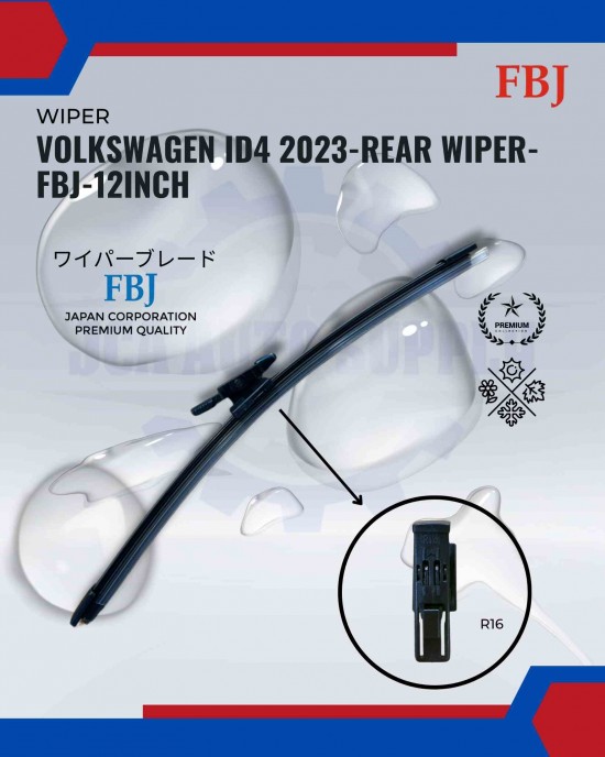 Volkswagen ID4 2023-Rear Wiper-FBJ-12Inch