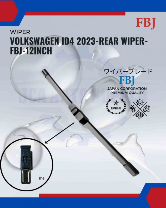Volkswagen ID4 2023-Rear Wiper-FBJ-12Inch