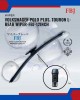 Volkswagen Polo Plus. Touran L-Rear Wiper-FBJ-12inch