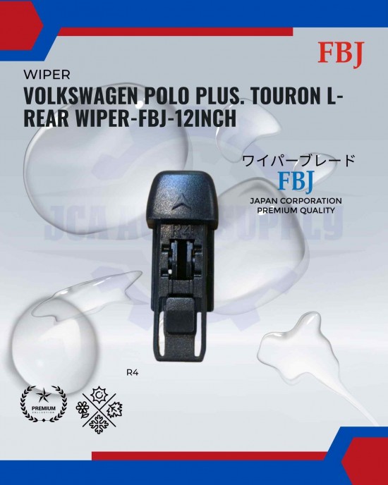 Volkswagen Polo Plus. Touran L-Rear Wiper-FBJ-12inch