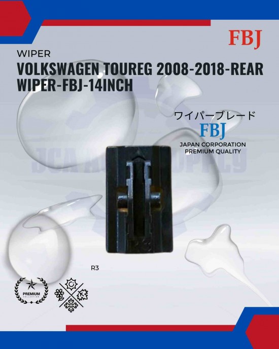 Volkswagen Touareg 2008-2018-Rear Wiper-FBJ-14Inch