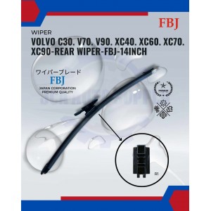 Volvo C30. V70. V90. XC40. XC60. XC70. XC90-Rear Wiper-FBJ-14inch
